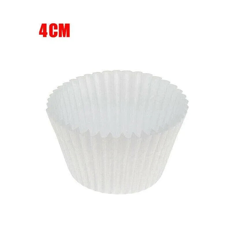 Patty Pans Muffin Cases Choc 600/Pk Cake Boards Cupcake Liners Boxes Baking Cups - 600PCS-4CM