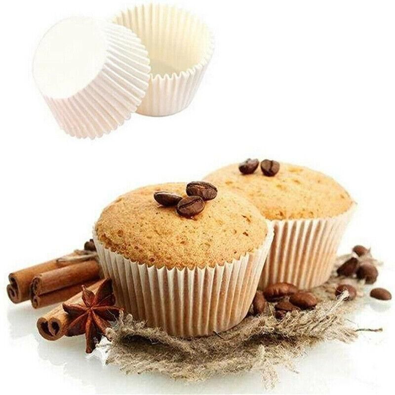 Patty Pans Muffin Cases Choc 600/Pk Cake Boards Cupcake Liners Boxes Baking Cups - 600PCS-4.5CM