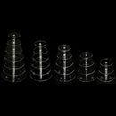 Acrylic Cupcake Tower 3 4 5 6 7 Tier Clear Cake Stand for Wedding Party - 4 Tiers