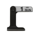 Creative Desktop Flip Calendar Table Calendar For Living Room Office Decorative - Black
