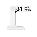 Creative Desktop Flip Calendar Table Calendar For Living Room Office Decorative - White