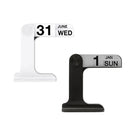 Creative Desktop Flip Calendar Table Calendar For Living Room Office Decorative - White