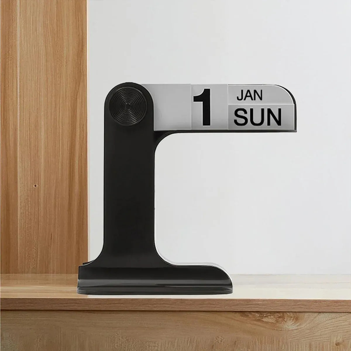 Creative Desktop Flip Calendar Table Calendar For Living Room Office Decorative - White