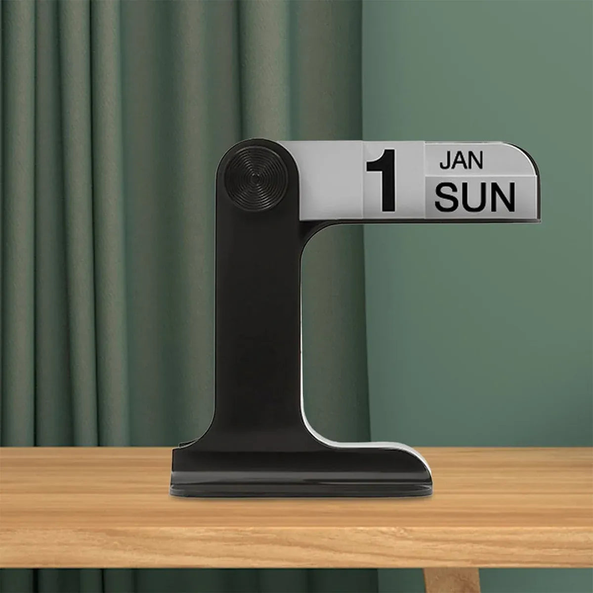 Creative Desktop Flip Calendar Table Calendar For Living Room Office Decorative - White