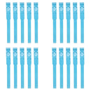Cow Identification Bands 20PCS Adjustable Foot Rings Multi Colour Tags Livestock - Blue