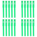 Cow Identification Bands 20PCS Adjustable Foot Rings Multi Colour Tags Livestock - Green