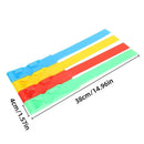 Cow Identification Bands 20PCS Adjustable Foot Rings Multi Colour Tags Livestock - Red