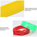 Cow Identification Bands 20PCS Adjustable Foot Rings Multi Colour Tags Livestock - Red