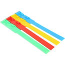 Cow Identification Bands 20PCS Adjustable Foot Rings Multi Colour Tags Livestock - Red