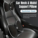 Black Bowknot Neck Pillow Plush Bow Tie Soft Plush Car Headrest Waist Support - Headrest