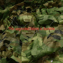 Outdoor Camouflage Mesh Sunscreen Shade Heat Insulation Leaf Decorative Fabrics
