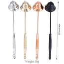 Stainless Steel Candle Flame Snuffer Candle Stopper Wick Snuffer Home Candle Tool - Rose Gold