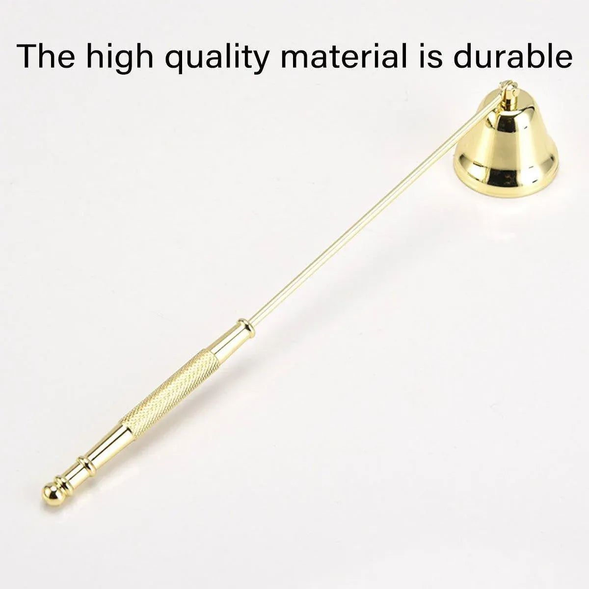 Stainless Steel Candle Flame Snuffer Candle Stopper Wick Snuffer Home Candle Tool - Rose Gold