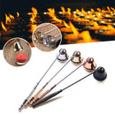 Stainless Steel Candle Flame Snuffer Candle Stopper Wick Snuffer Home Candle Tool - Rose Gold