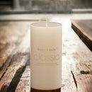 12pcs White Cylindrical Pillar Candles For Wedding Decor Long Burning Unscented - 5x5cm