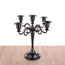 3/5 Arms Alloy Candle Holder Stand Candlesticks Candelabra Wedding Home Decor - 3-Bronze