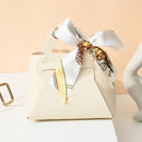 20PCS Handheld Wedding Candy Packaging Bags for Party Favors Wedding Decor Use - Beige