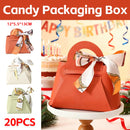 20PCS Handheld Wedding Candy Packaging Bags for Party Favors Wedding Decor Use - Green