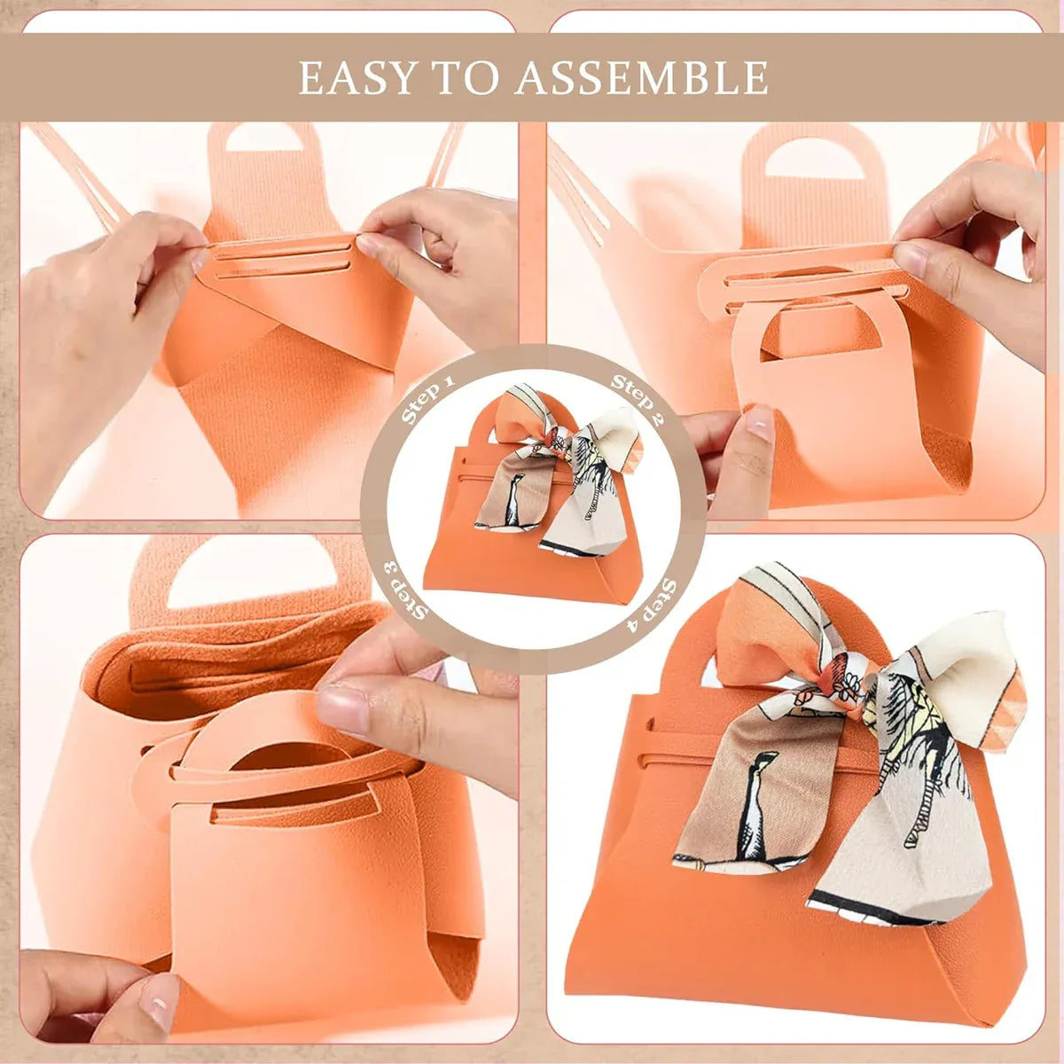 20PCS Handheld Wedding Candy Packaging Bags for Party Favors Wedding Decor Use - Green