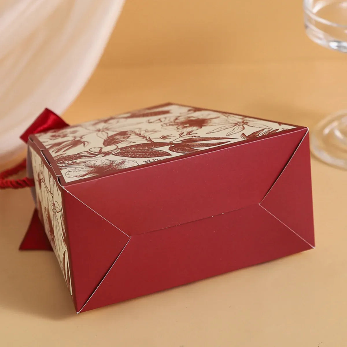 50pcs Wedding Candy Box Gift Box for Party Favors Decorative Candy Packaging - Champagne