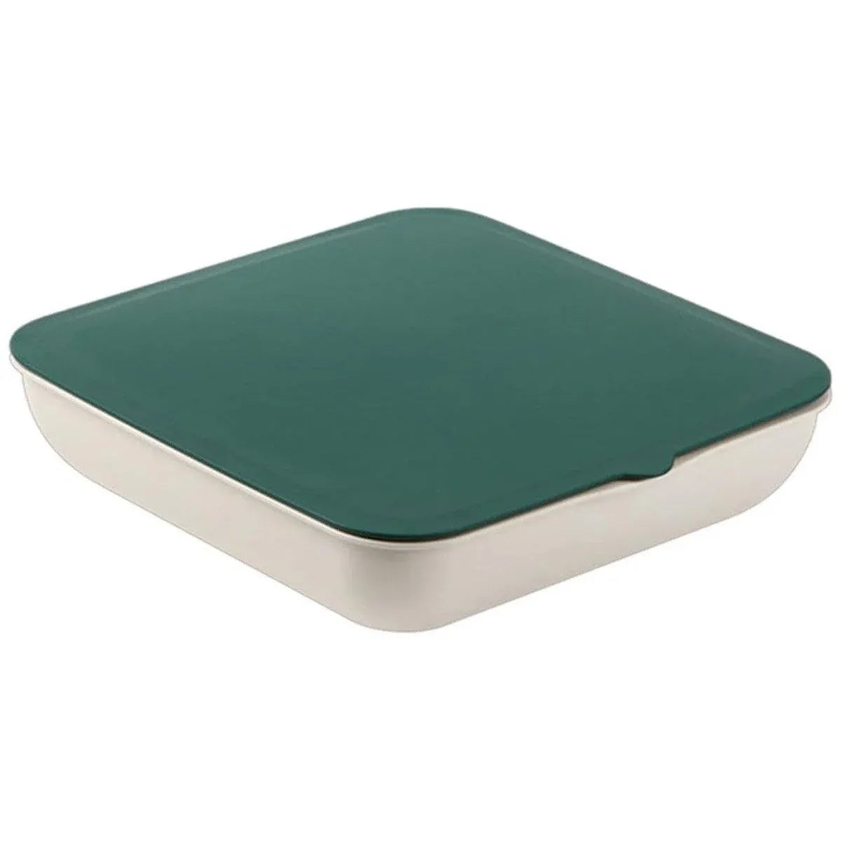 Plastic Fruit Plate Candy Box Dried Fruit Storage Box Snacks Nuts Tray Holder - Green