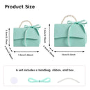 20pcs Pearl Handle Gift Box Set Wedding Favour Candy Box Party Packaging - L