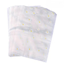 100Pcs Clear Daisy Cookie Bags with Handle - Party Candy Packaging - Daisy