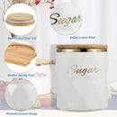 Ceramic Sealed Storage Jar Kitchen Spice Coffee Tea Container Airtight Canister - Black