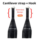 Pull Up Bar Strap Suspension Trainer Home Fitness Cantilever Strength Equipment