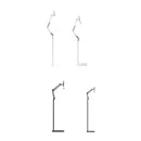 Hands Free Floor Stand Adjustable Bed Clip Holder For Tablet iPad iPhone Switch - 175cm White(Floor Cantilever Stand
