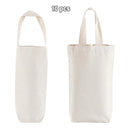 10pcs Portable Wine Bag Canvas Burlap Bottle Packing Holder for Gift Storage - 30x15x8cm