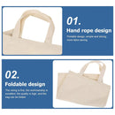 10PCS Double Bottle Wine Canvas Gift Bags with Handles for Party