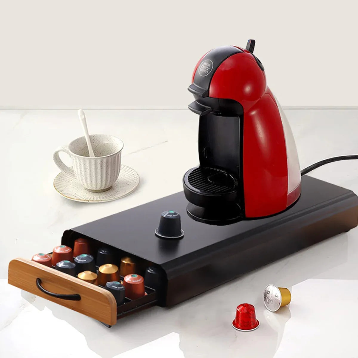 Capsule Coffee Storage Box Organizer Holder for Pods Coffee Capsule Container