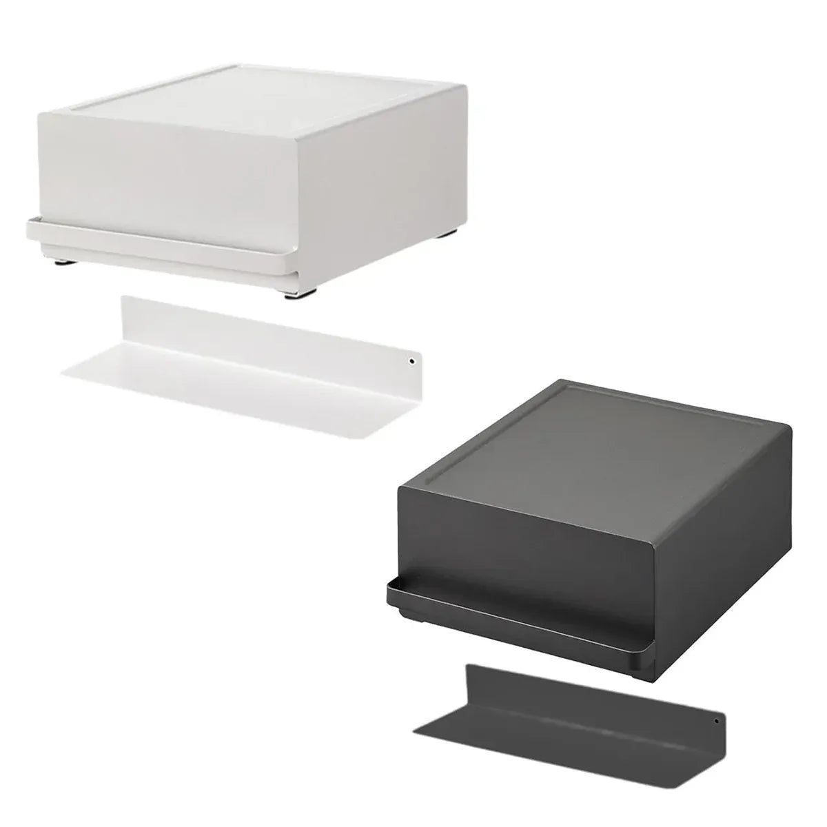 Coffee Pod Storage Drawer Space Saving Organizer for Home Countertop Cabinet - Black