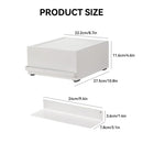 Coffee Pod Storage Drawer Space Saving Organizer for Home Countertop Cabinet - Black