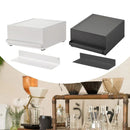 Coffee Pod Storage Drawer Space Saving Organizer for Home Countertop Cabinet - Black