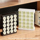 Wall Mounted Coffee Capsule Storage Rack SpaceSaving for Kitchen Cafe Countertop - Black
