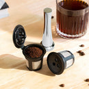 4PCS 3 Hole K-Cup Coffee Capsule Coffee Maker Reusable Filter For Keurig Brewers