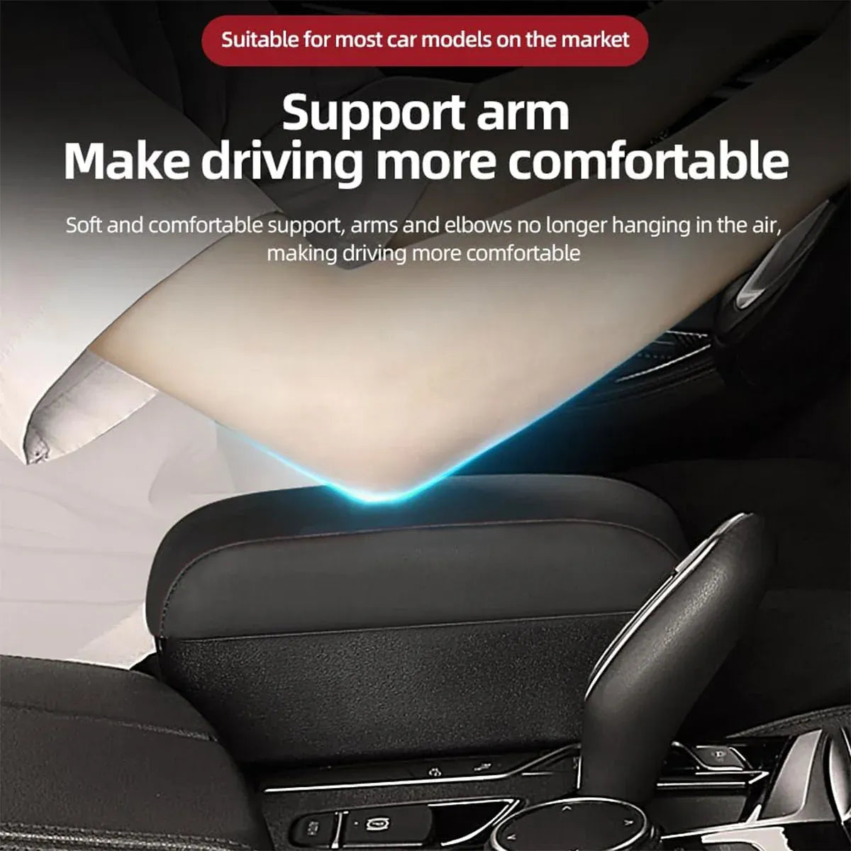 Multifunctional Armrest Storage Box Gap Organizer for Vehicle Interior Use