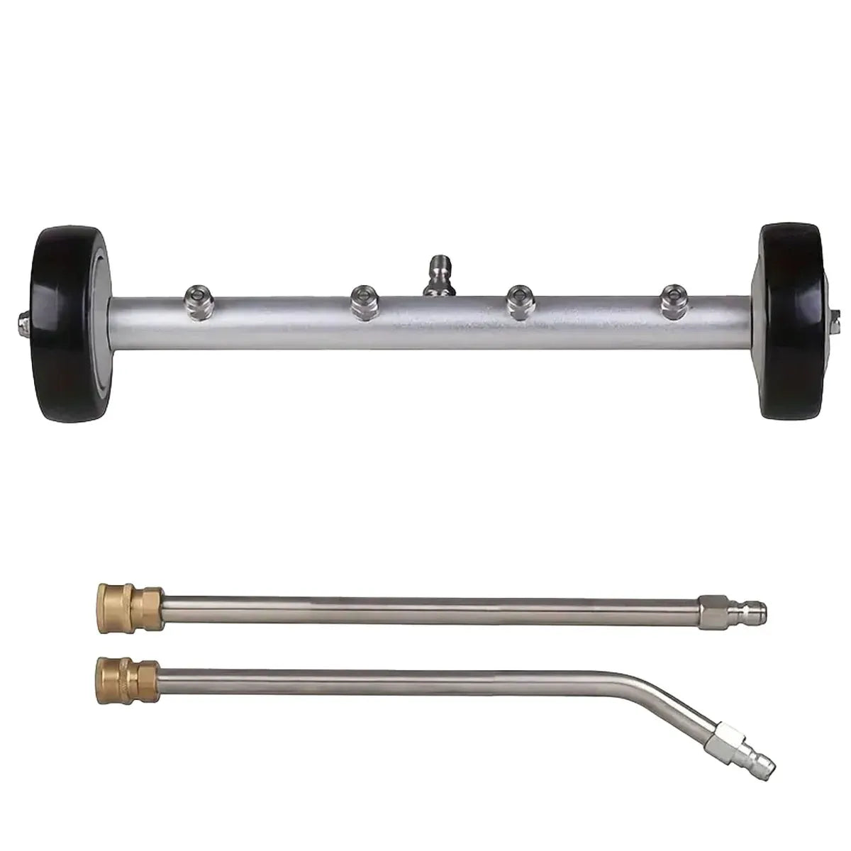 High Pressure Washer Surface Cleaner Attachment For Floor Car Chassis Cleaning