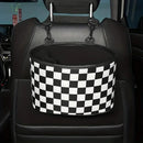 Hanging Backseat Storage Organiser Box for Car Rubbish and Essentials - Flower