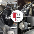 Oil Catch Can Tank with Breather Filter Car Modification Waste Oil Recovery Pot