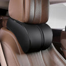 Car Headrest Neck Pillow for Comfortable Travel Support Memory Foam Car Pillow - Brown