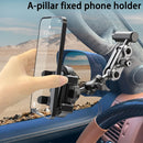Land Cruiser Compatible A-Pillar Handle Car Phone Mount Adjustable Sturdy