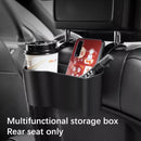 2pcs Cup Bottle Holder Phone Mount Headrest Car Back Seat Organizer Storage Box