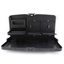 Foldable Back Seat Tray Table Multifunctional Car Organizer with Drink and Laptop Holder