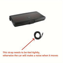 Foldable Back Seat Tray Table Multifunctional Car Organizer with Drink and Laptop Holder