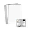 Premium A4 Card Stock 50PCS All Wood White Cardstock Paper for Printing Art