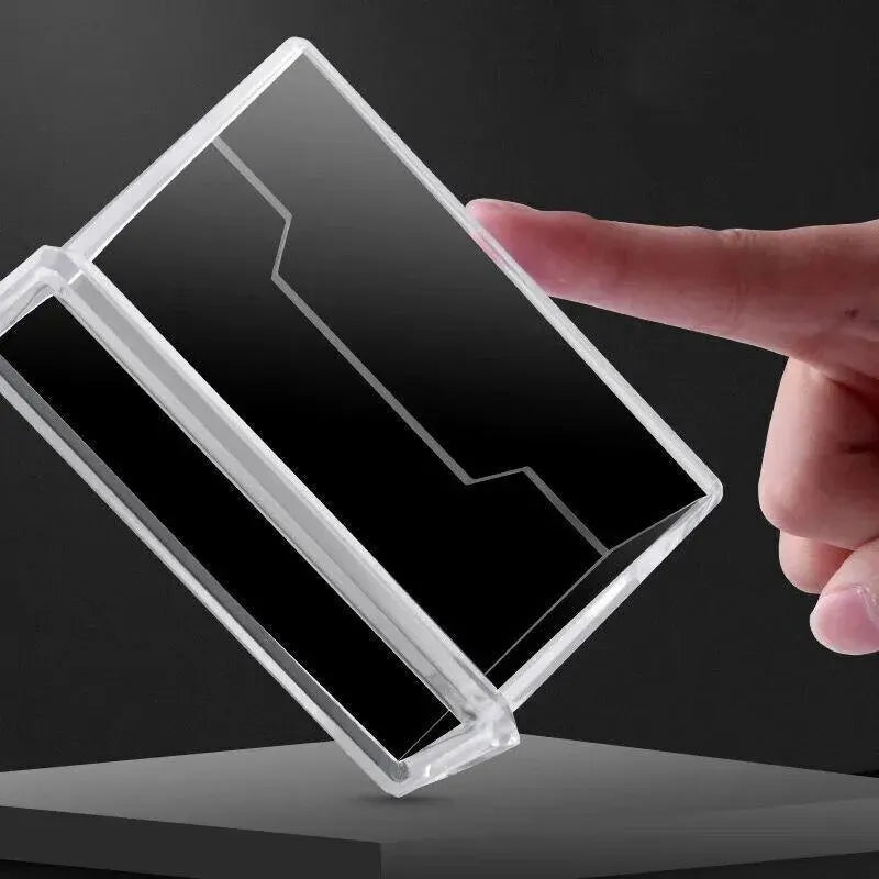 10 X Clear PMMA Business Card Holders for Desktop Display - 10PCS