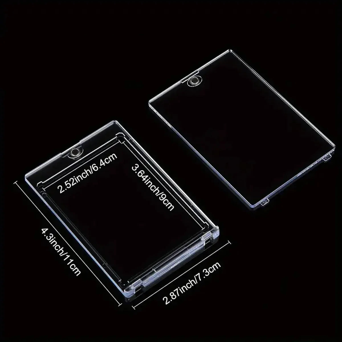 Magnetic Card Sleeve Protector UV Protection Anti Scratch for Cards